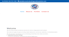 Desktop Screenshot of abcallamericanceilings.com